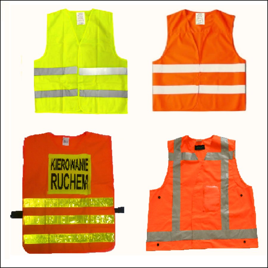 KAMIZELKI OSTRZEGAWCZE